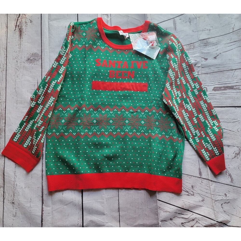 Rockin' Around Woman’s Christmas Interactive Sweater XXL New